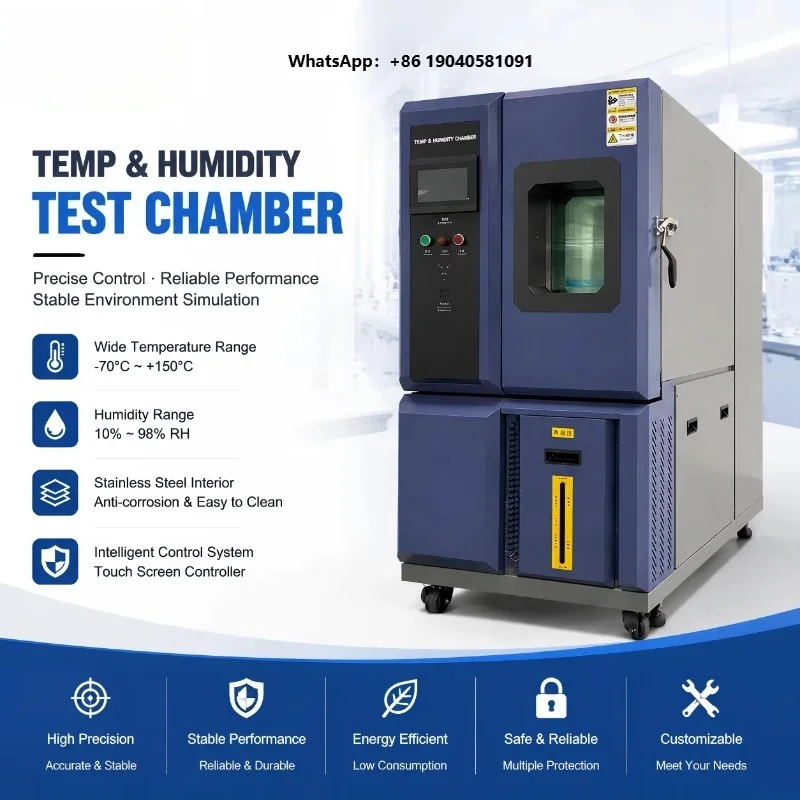 Factory Price Automatic Control Climatic Chamber Constant Temperature Humidity Testing Machine with Touch Screen