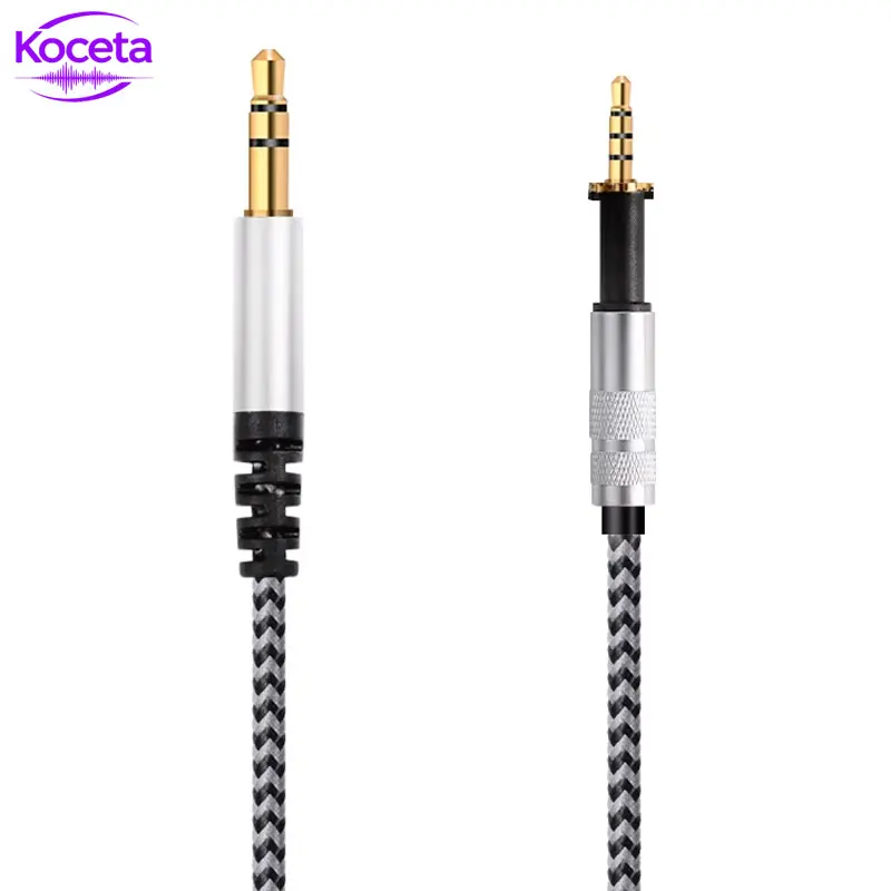 Koceta OFC K450 Copper Headphone Cable  3.5 HiFi Audio Upgrade Replacement On-Ear Headset Cable Wire For AKG K451 K452 Q460 K480