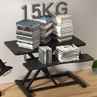 Standing desk Lifting desk Computer desk Desktop heightening notebook desktop Home folding bracket