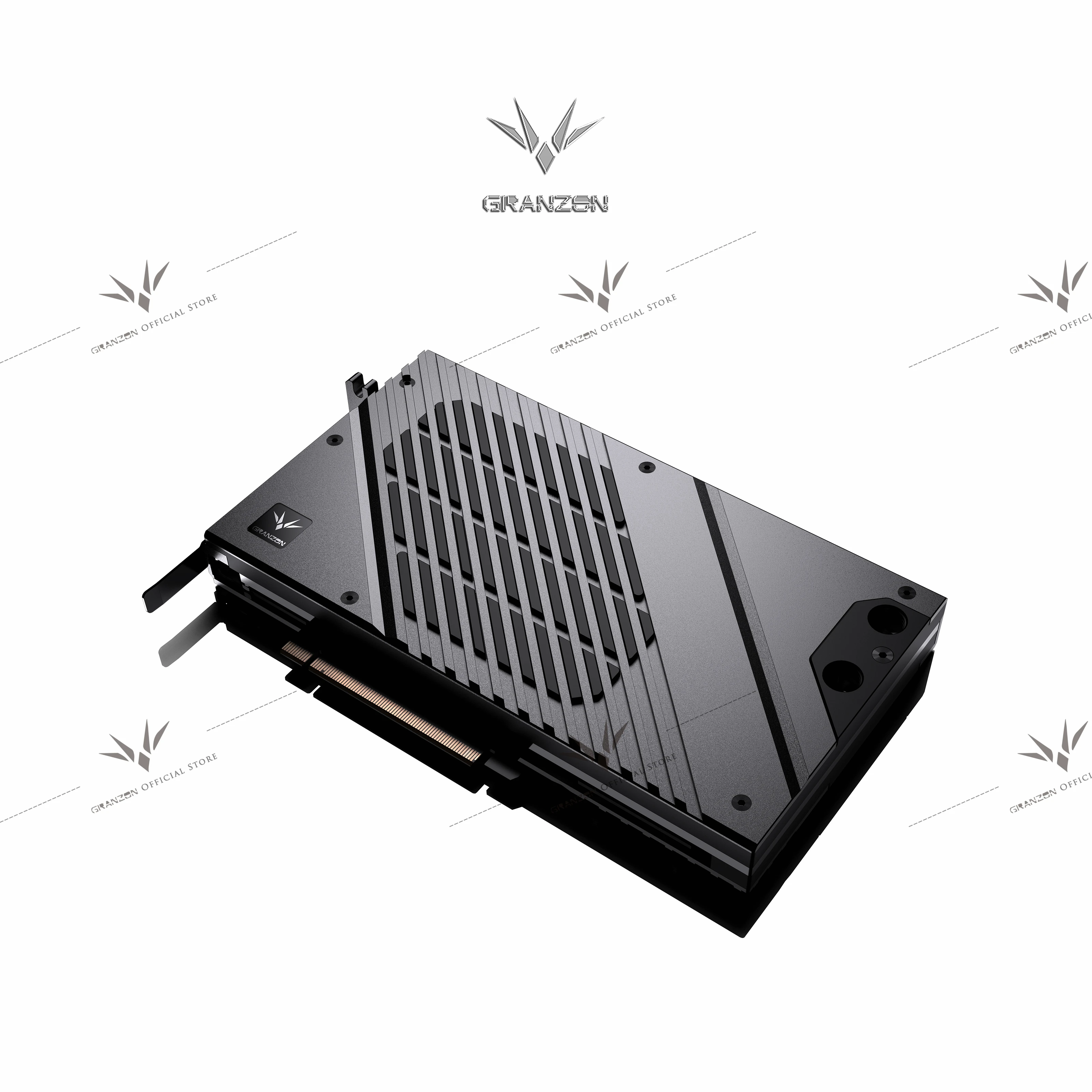 Granzon GBN-RTX4090FE GPU Block Use for NVIDIA RTX 4090 Founders Edition Water Cooling Graphics / Video Card / Copper Radiator