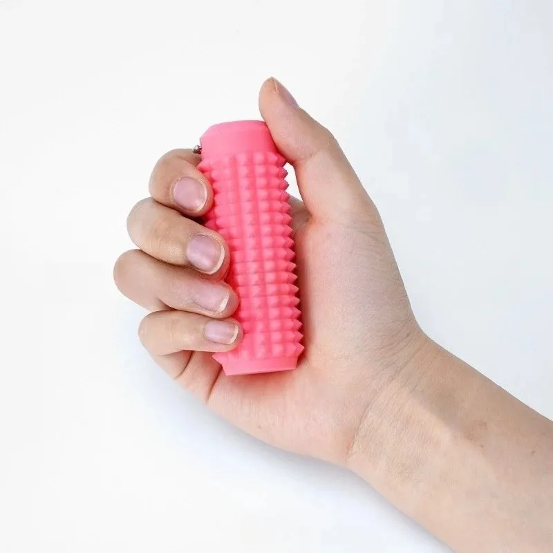 Tactile Sensory Keychain | BPA-Free Fidget Anxiety Relief Toy with Spiky Grip, Portable Office Desk Stress Relief Tool