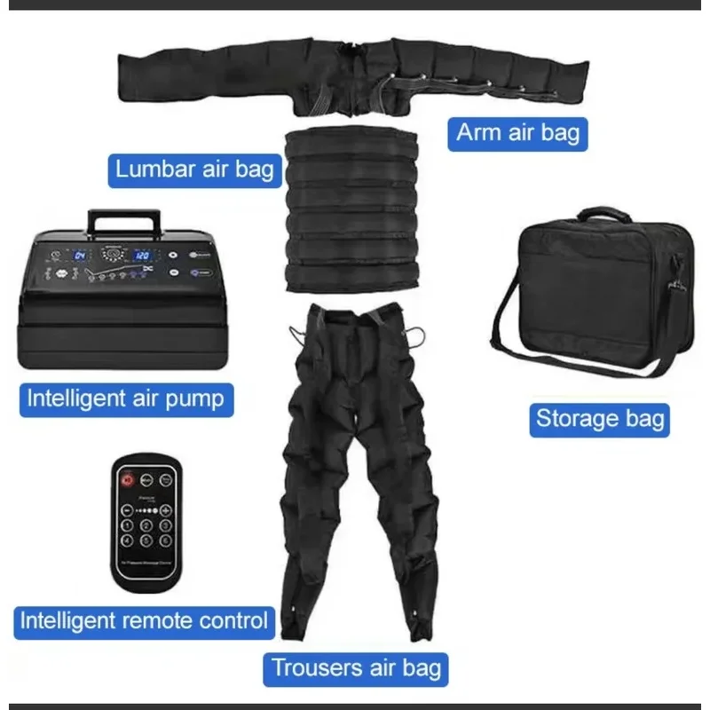 CE Approved Presoterapia Therapy Machine Professional Pressotherapy Recovery Lymphatic Drainage air Compression Leg Massager