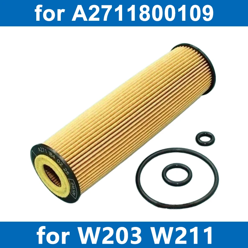 1/6/10PCS Car Oil Filter A2711800109 For B906 W203 W204 C200 C240 W211 E280 E320 W221 S300 S350 GLK300 ML350 R G Engine M271/272