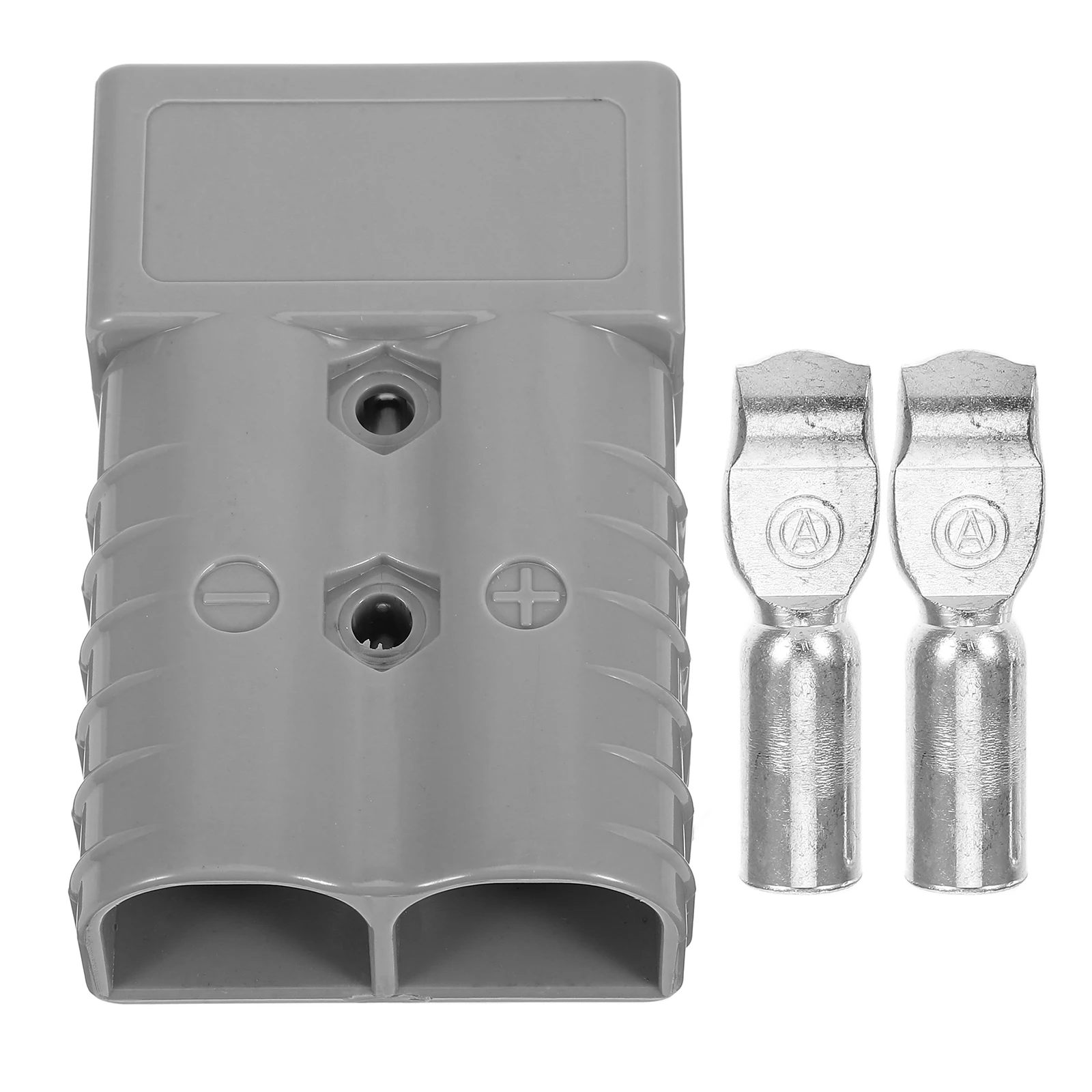 

350A Forklift Connector Plug 600V AC DC Polycarbonate Housing Silver Coated Copper Reliable Connection Auxiliary Power Trailer