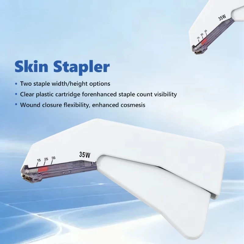 Sterile Single Use Disposable Skin Stapler Medical Surgical Wound Closing Instrument For Clinical Operation