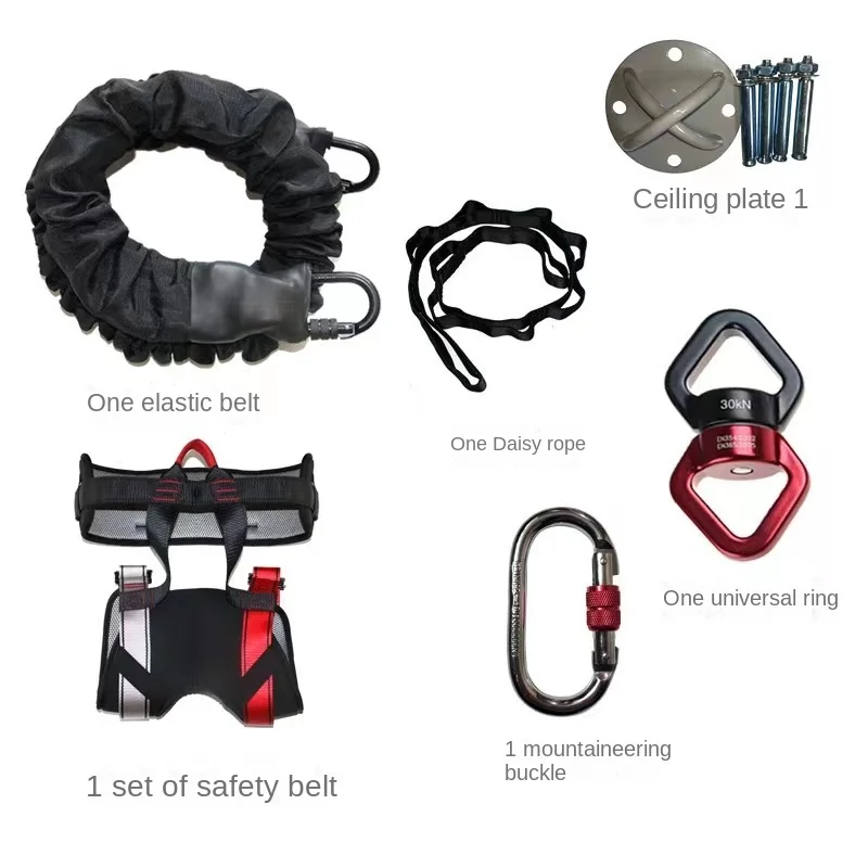 Ceinture élastique pour l'entraînement à la danse en salle, Flying Devil 5D, Yoga aérien, cordon élastique suspendu, ceinture élastique pour la danse en salle