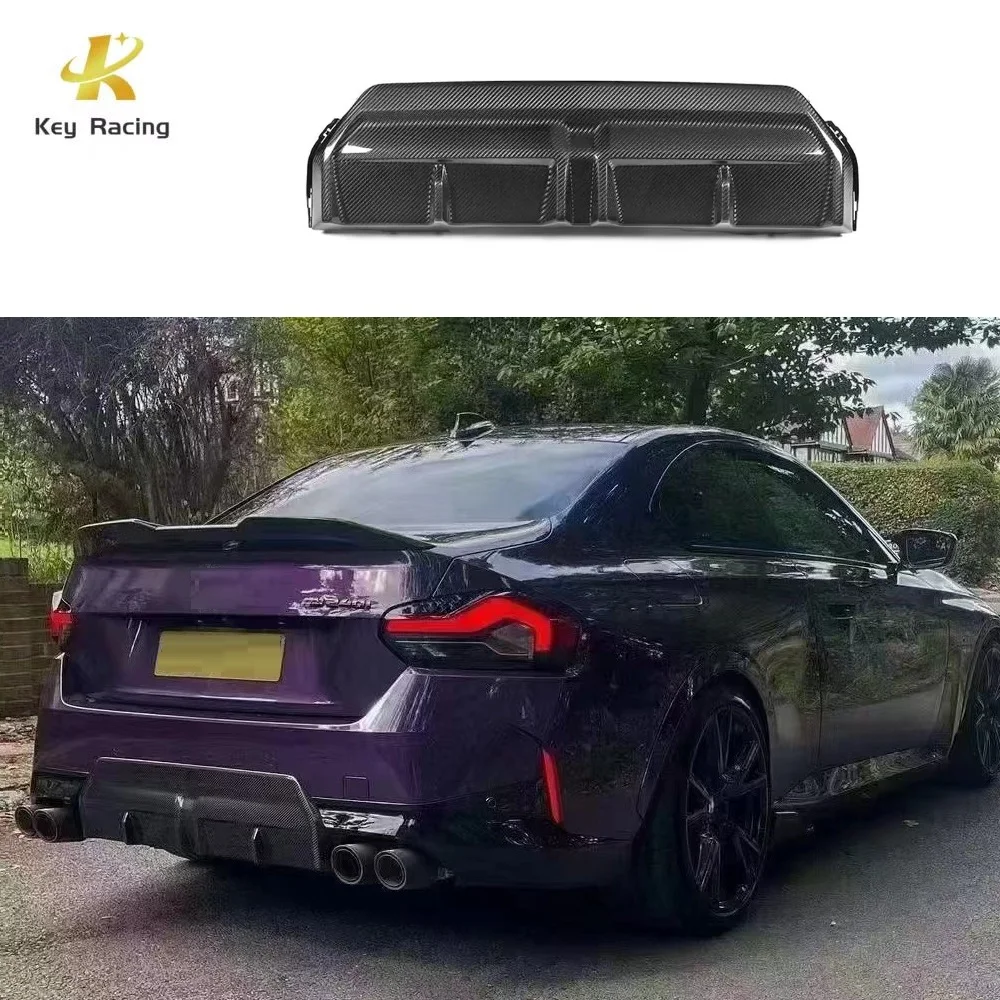 2 Series G42 M2 Accessoire Voiture Rear Diffuser Carbon Fiber MP Style Rear Bumper Diffuser For BMW 2 Series G42 M2