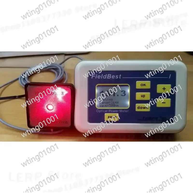 for Laser Power Meter Full Wavelength High Precision 200mW Range 10uW Resolution Accurate Measurement Tool