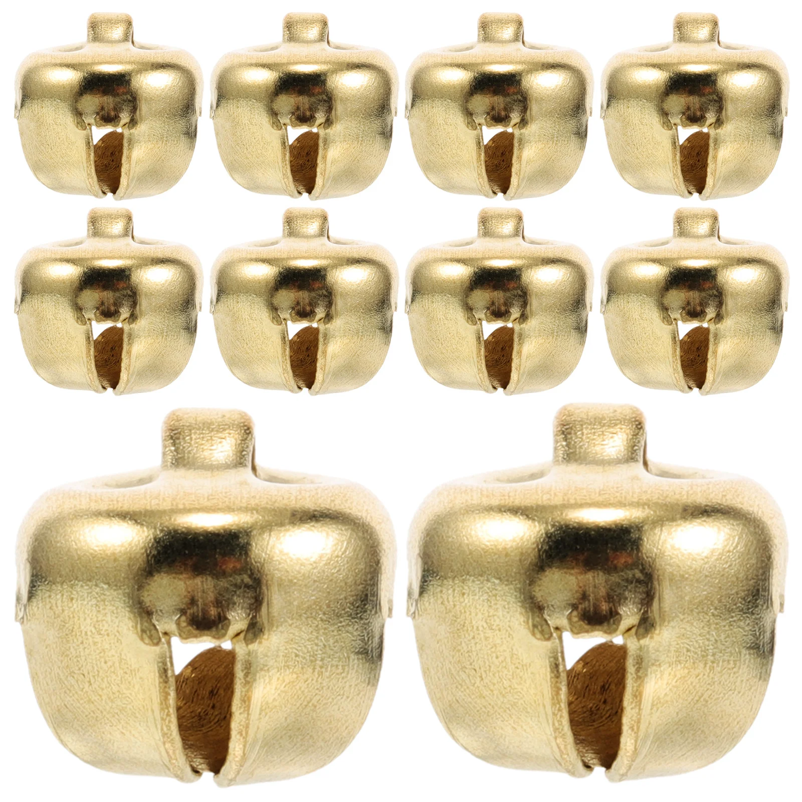 

24pcs Mini Metal Jingle Bells Christmas Craft Ornament For Diy Wreaths Pet Collars Bracelets Anklets Necklaces Bulk Sleigh Bells