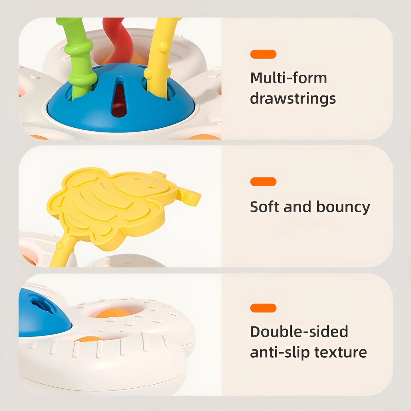 赤ちゃんのおもちゃガラガラテーブル花応援応援幼児教育インタラクティブ一口