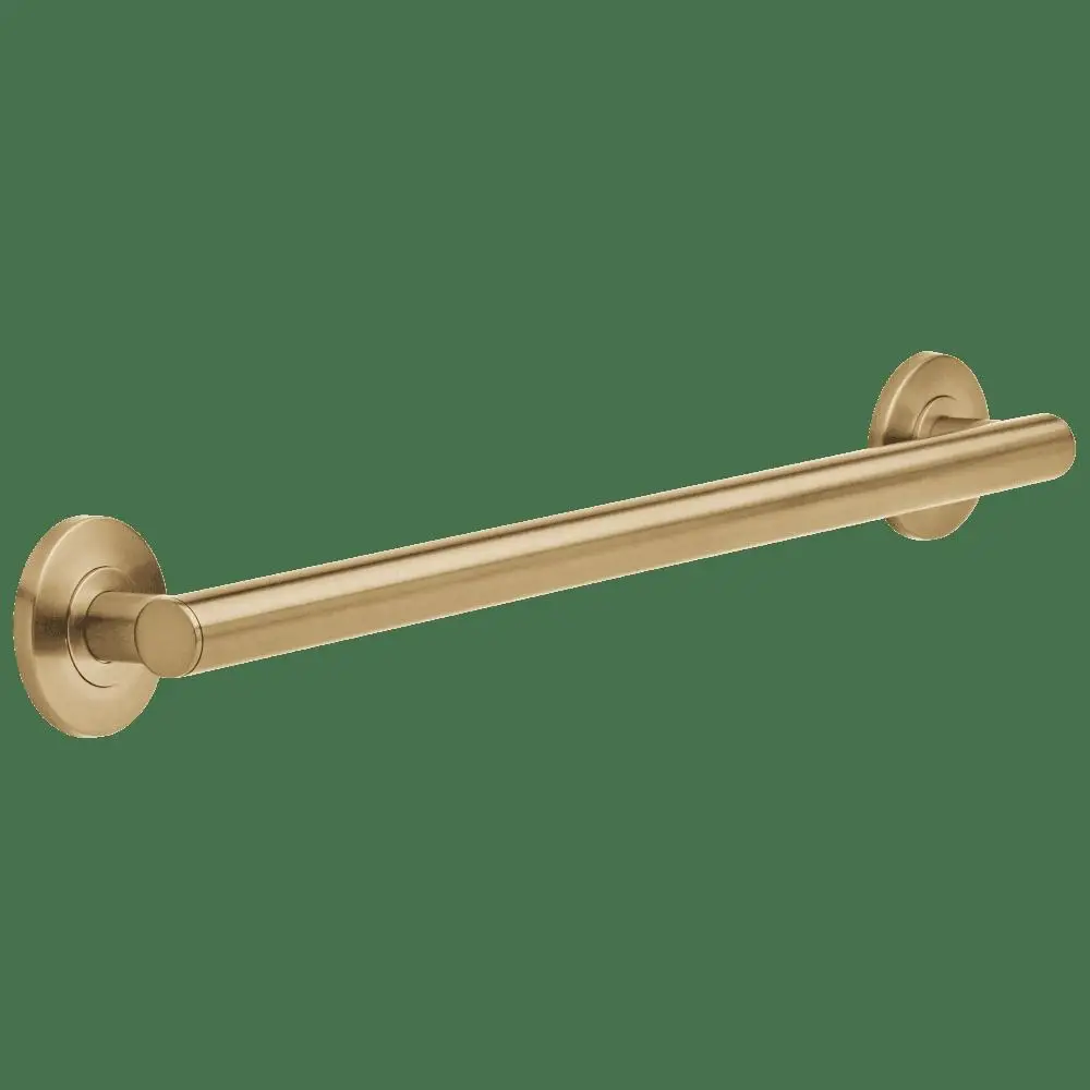 Contemporary Decorative ADA Grab Bar with Touch2O Technology Bronze Finish LED Indicator 24