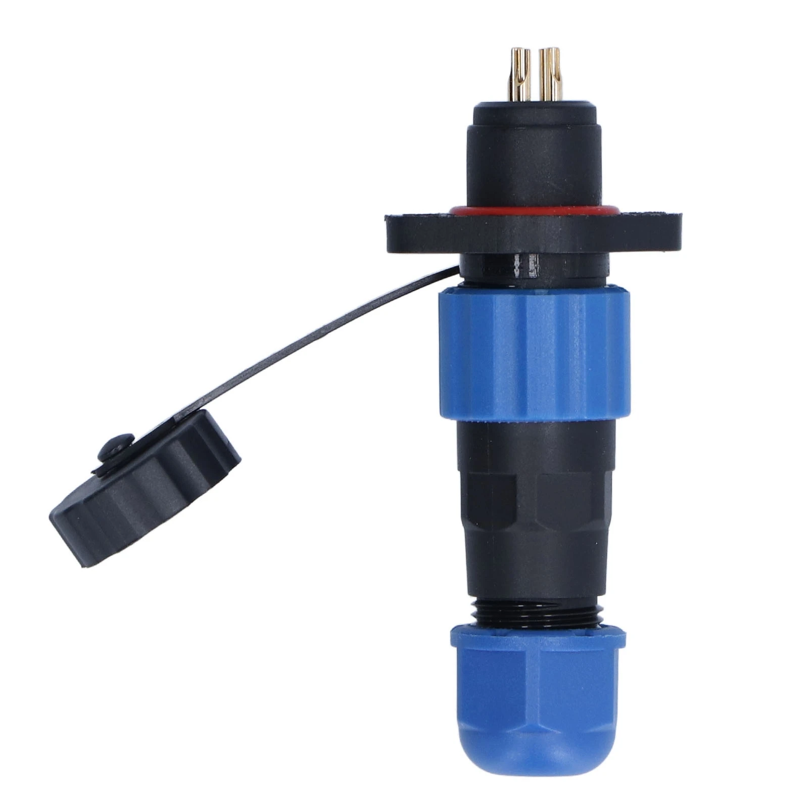 IP68 Waterproof Plug Socket Male Female Flange Mount Industrial Aviation Power Connector SP134 Pin (250V 5A)