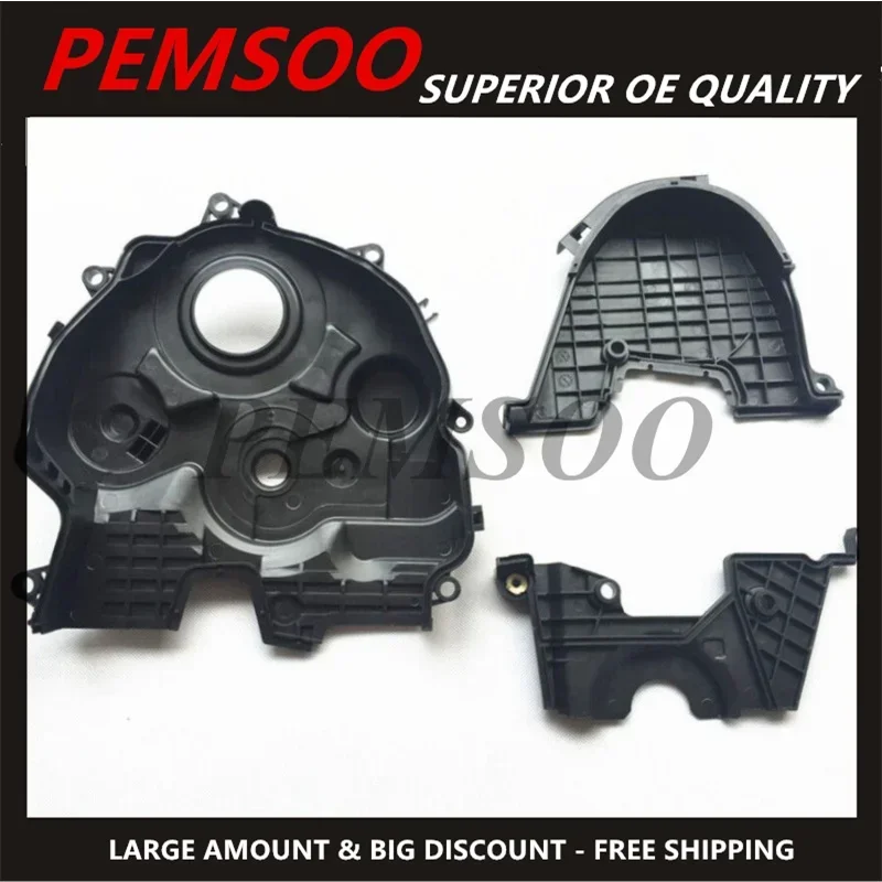 11820-P0A-000 11810-PAA-800 11830-P0A-000 Lower Upper Back Timing Belt Covers For Honda Accord 1998-2002 Odyssey 2.0L 2.3L