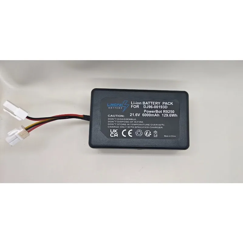 21.6V 6000mAH High quality For Sam sung PowerBot R9250 / R9350, SR20K9350WK, DJ96-00193D Battery