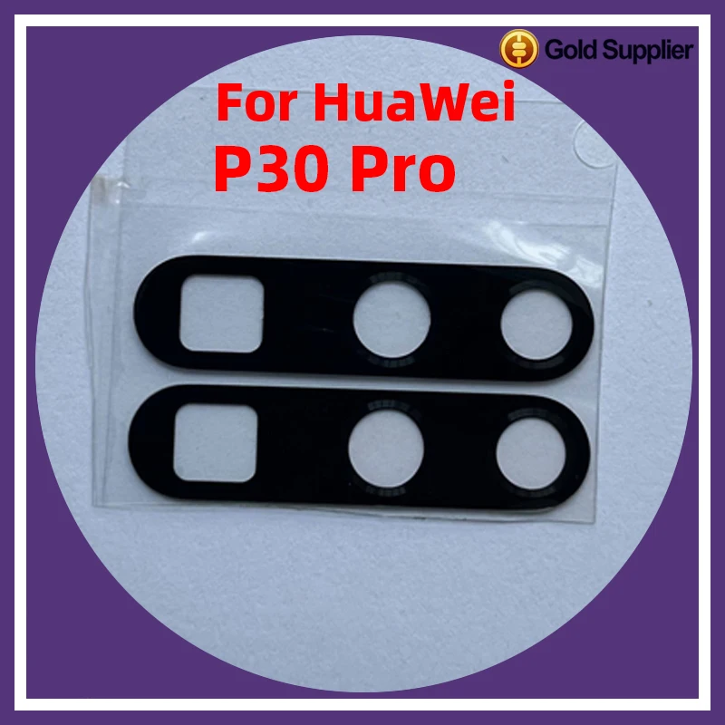 Rear Back Camera Glass Lens For Huawei P30 Pro Camera Glass Lens Glass + Sticker Replacement Repair