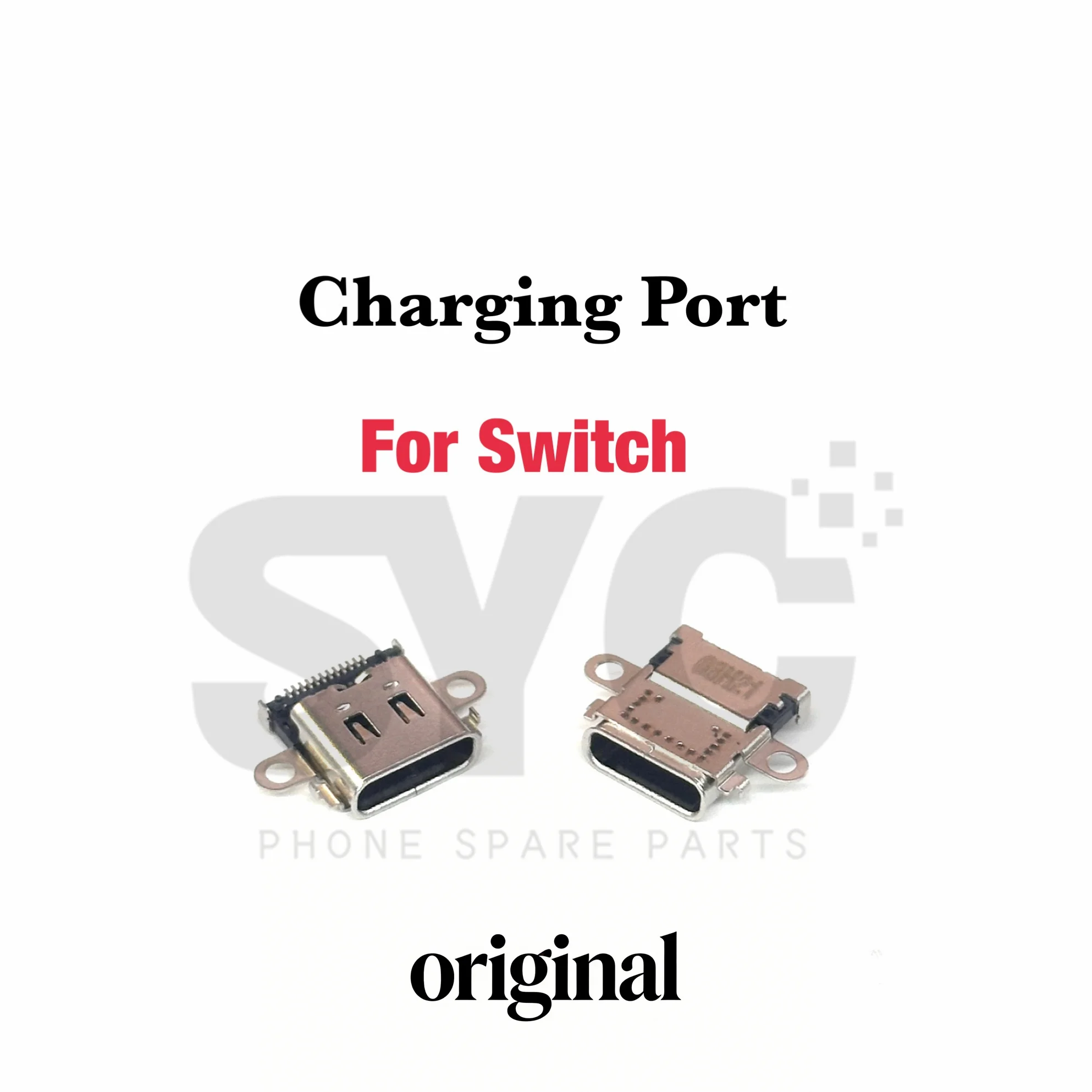 Original USB Charging Port Dock for Nintendo Switch NS Lite NS OLED Game Consoles Charging Socket Port Type-C Power Connector