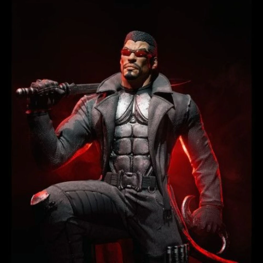 Blade Warrior Runner 3D Printed High-precision Figure Model Unclored DIY Painting Figurines Miniatures Decoration Craft