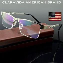 AL-MG Alloy Men Ultralight Sturdy Business Luxury Reading Glasses +0.75 +1.00 +1.25 +1.5 +1.75 +2.00 +2.25 +2.5 +2.75 +3 to +4
