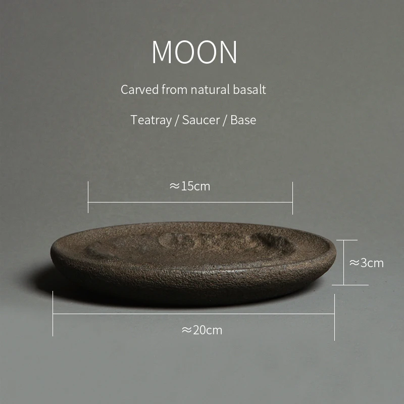 Tea Tray Stone Chinese Tea Set Kungfu Table Teaware Board Cup Antique Plate Teapot Saucer Home Decorative Office Accessories