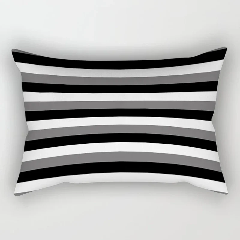 Nordic Black Sweet Home Pillowcase Home Decoration Living Room Sofa Decoration Cushion Cover 30*50 Car Waist Pillowcase 40*60