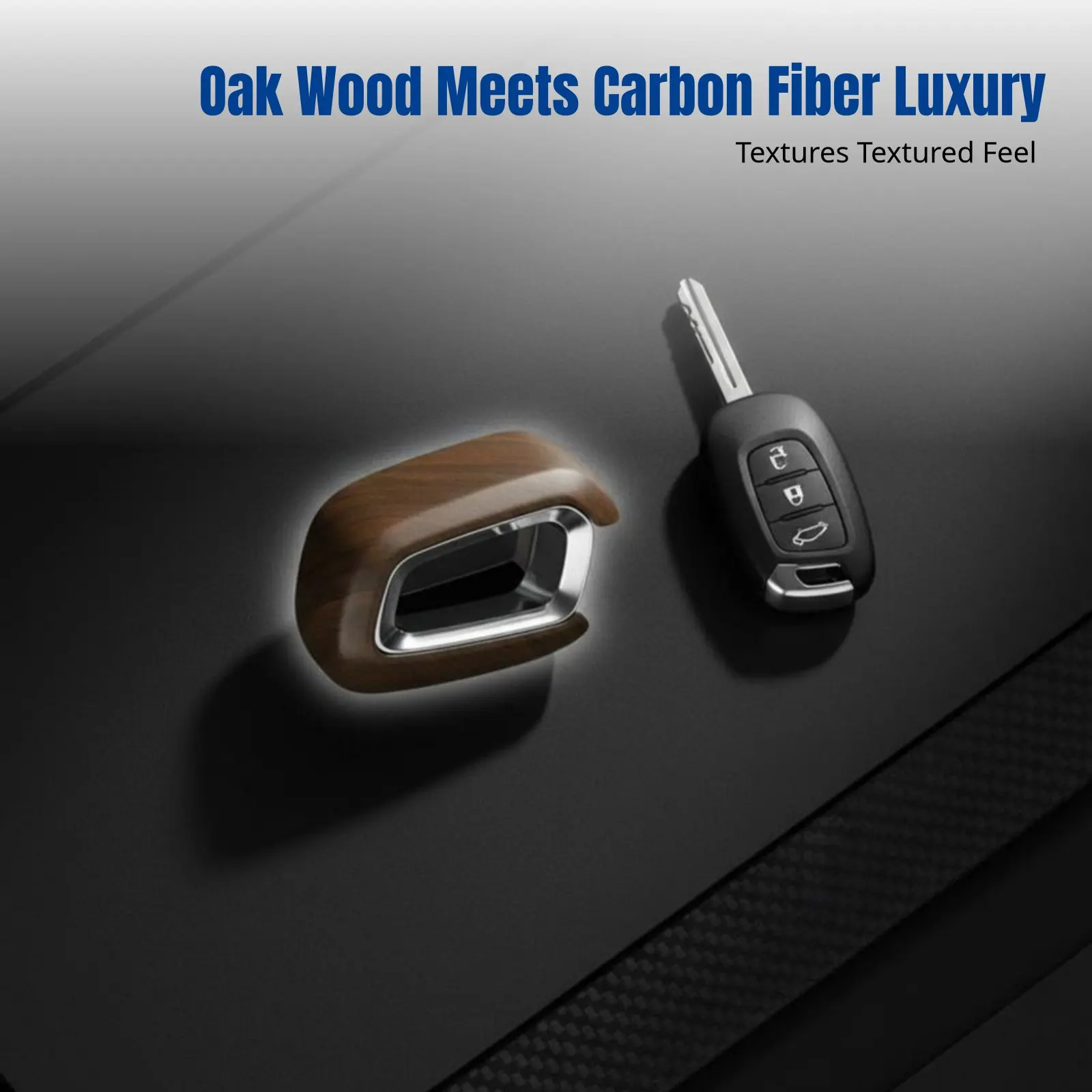 

Gear Shift Knob Cover for Volvo XC60 S90 XC90 S60 V90 XC40, Hollow Design, ABS Interior Trim, Car Accessory