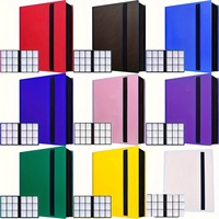 Trading Card Binder 9 Pocket Pages,20 Sheets 360 Game Card Book Binders for Soccer Basketball Cards,Sports & Game Cards