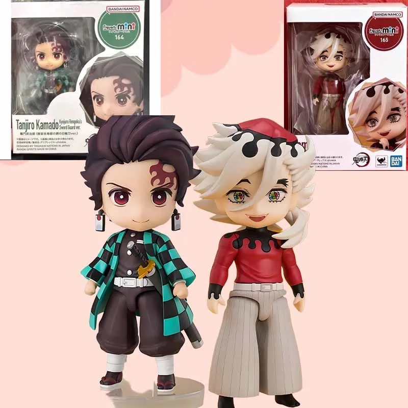 

Bandai аниме Demon Slayer Figuarts mini 164 Tanjiro Kamado 165 Doma оригинальная модель игрушки фигурка детский подарок