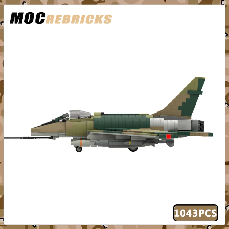 WW2 الأسلحة العسكرية الولايات المتحدة المقاتلة F-100 سوبر صابر كبار الطوب ألعاب للأولاد MOC بنة التعليم لتقوم بها بنفسك نموذج هدايا عيد الميلاد