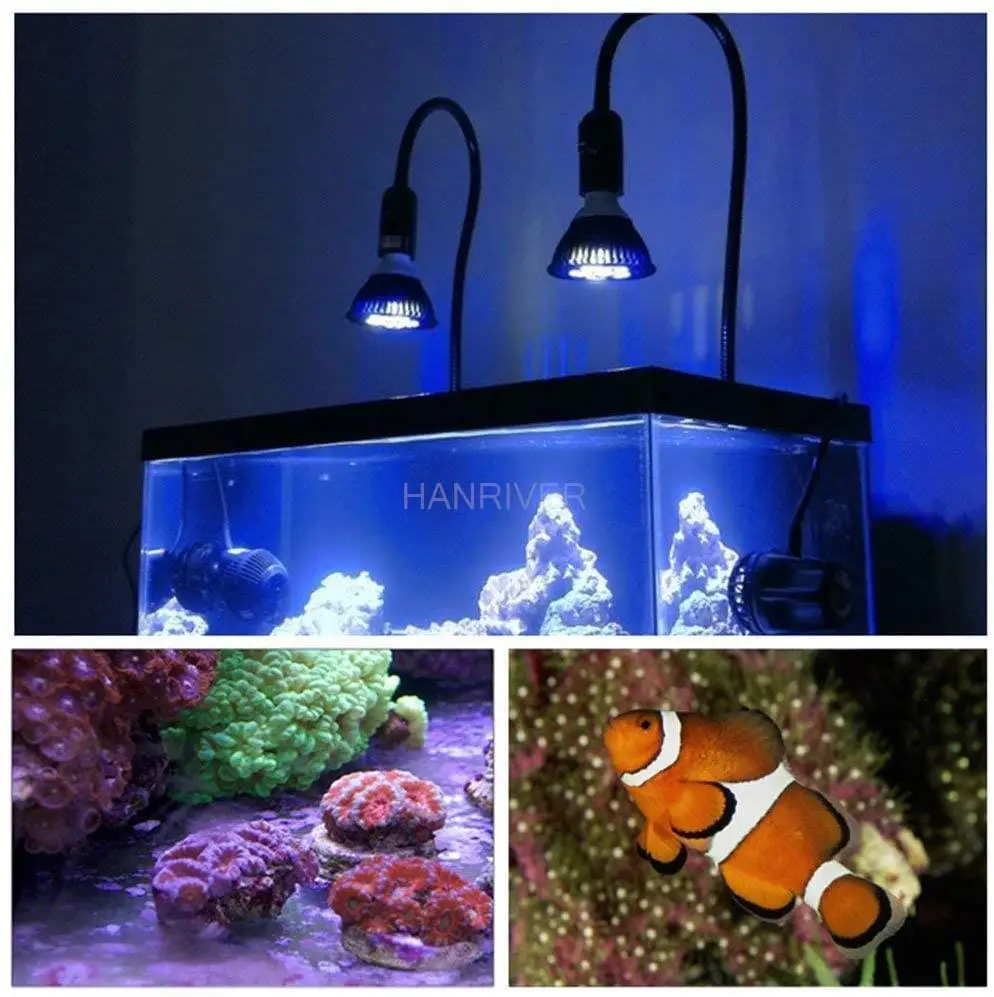 LED Aquarium Lights 15W 21W 27W 36W 45W 54W LED Aquarium Lights Coral Lights Fish Tank Lights Seaweed Lights