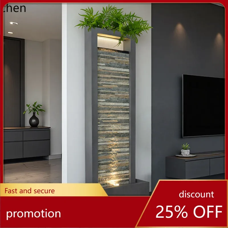 h31- Indoor Office Living Room Partition Screen Creative Landscape Floor-standing High-end Large Ornament