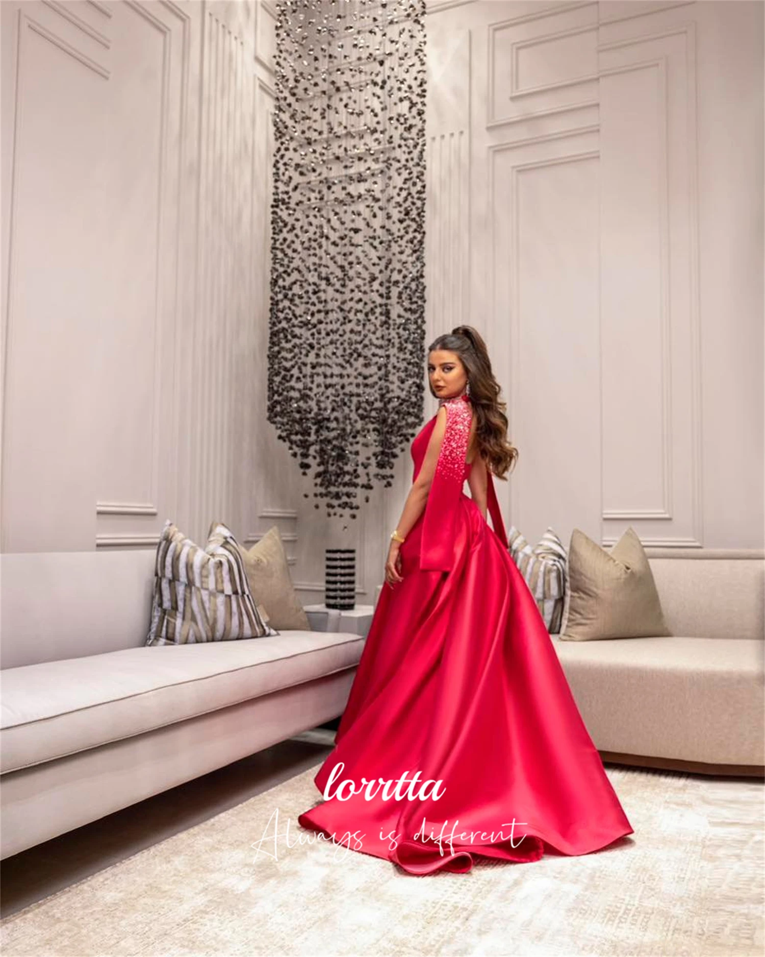 Lorrtta Vestido personalizado para ocasiones especiales, vestido de noche de lujo, vestidos de fiesta elegantes, vestidos de baile para mujer, nuevo en vestido, فساتmavera