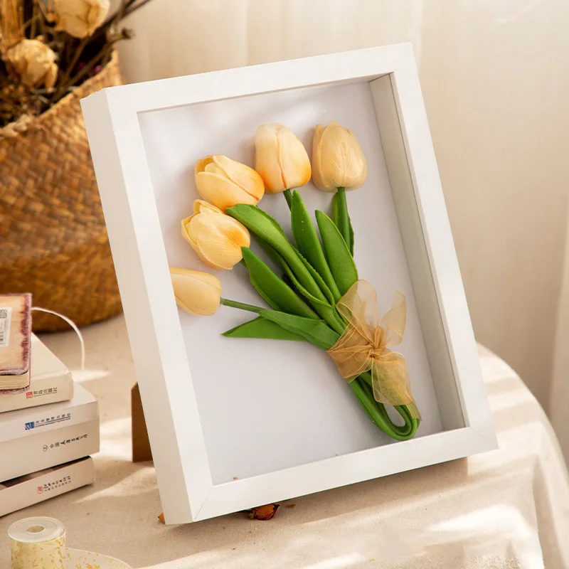 3D Wooden Picture Frames Depth 3cm Solid Wood Dried Flower Photo Frame for DIY  Plant Specimen Picture Frame Home Decoration view 6