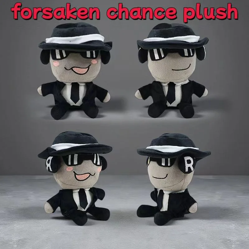 

Плюшевая игрушка Roblox Forsaken Chance Gubby, мягкая игрушка-персонаж из игры, коллекционный предмет декора для дома, подарок для фанатов игры