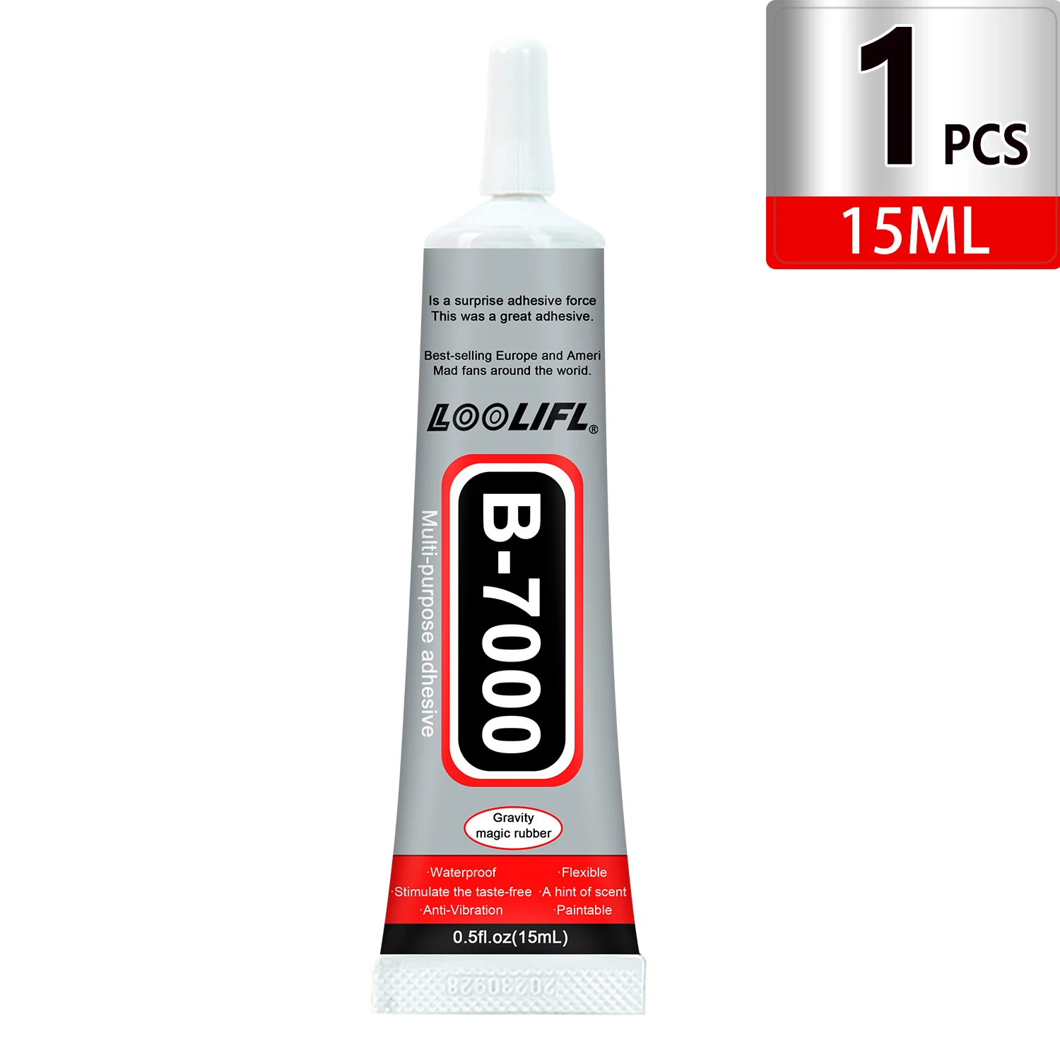 1-10 Stück Loolifl B-7000 Superkleber Sicherheitsmaterialien Epoxidharz Reparatur Handy Touchscreen Schmuck Handwerk Flüssigkleber 15ml