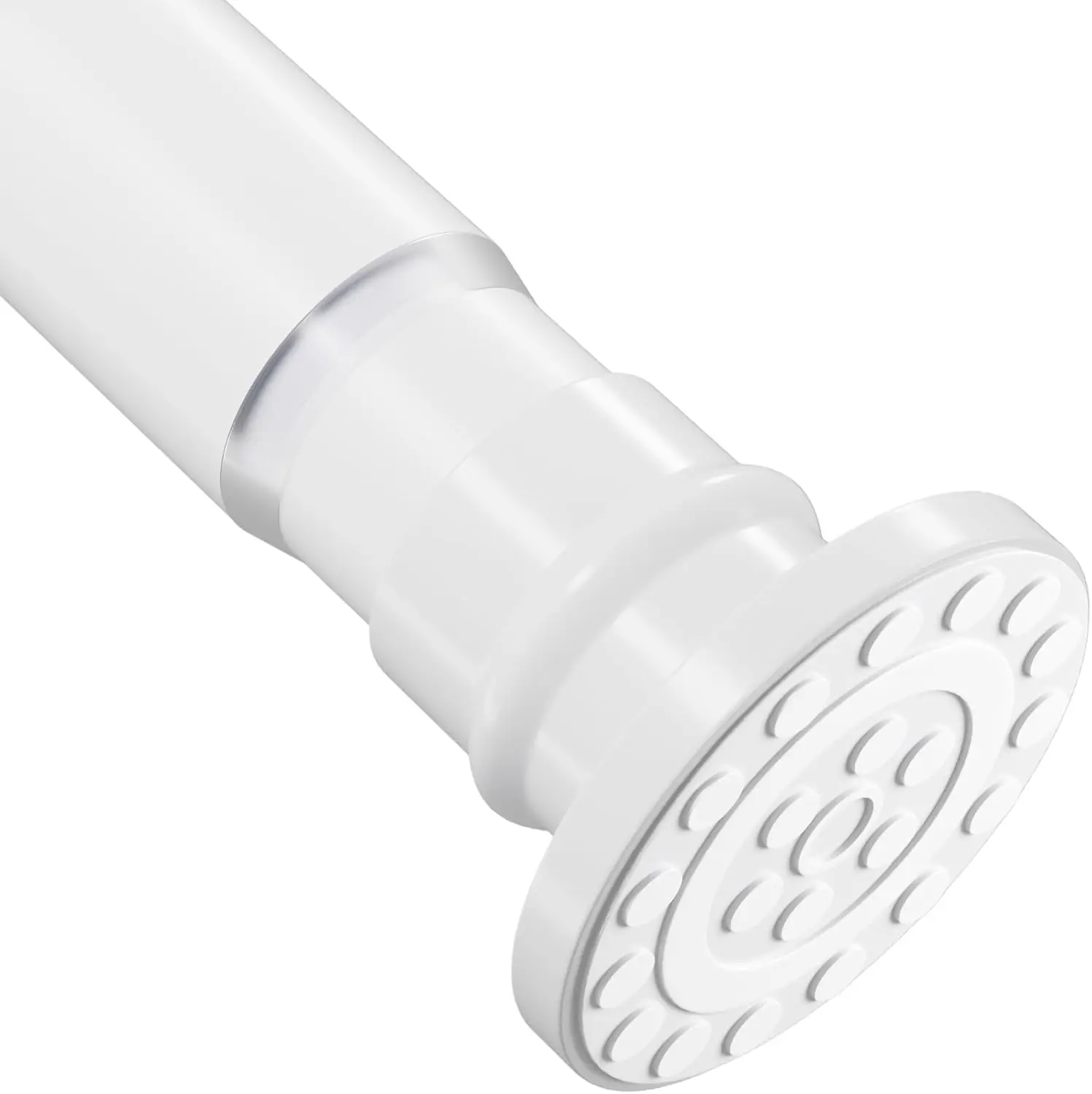 

Adjustable Tension Shower Curtain Rod 18-32", No Drilling, Non-Slip, Rustproof