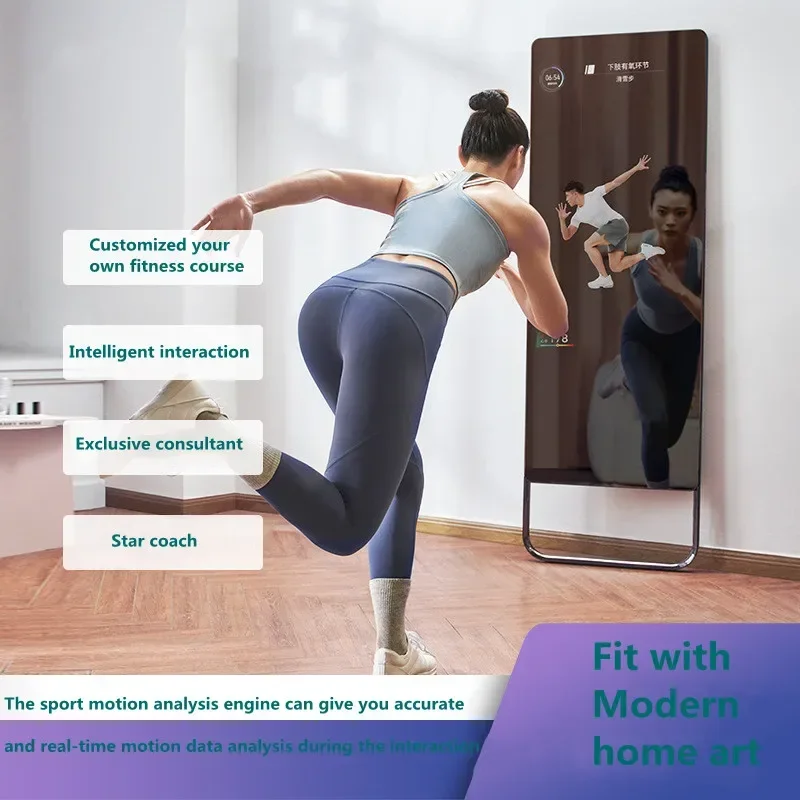 Magic Exercise Mirror Gym Interactive Health Full Body Sport Android Fitness Smart Mirror