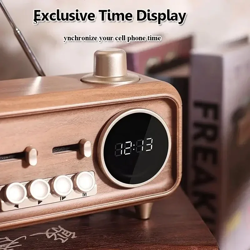 Высокое качество ностальгический ретро желчная машина атмосферная лампа Bluetooth динамик USB-накопитель карты радио портативный громкий громкость сабвуфер