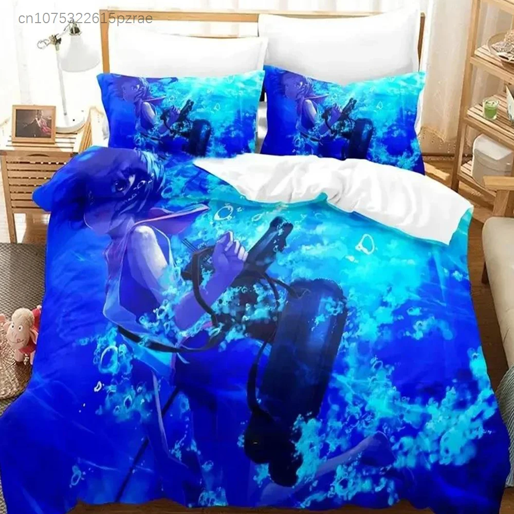 Anime Kantai Collection Bedding Set For Bedroom Soft Modern Bedspreads Comefortable Kids Duvet Cover Quilt Cover And Pillowcase