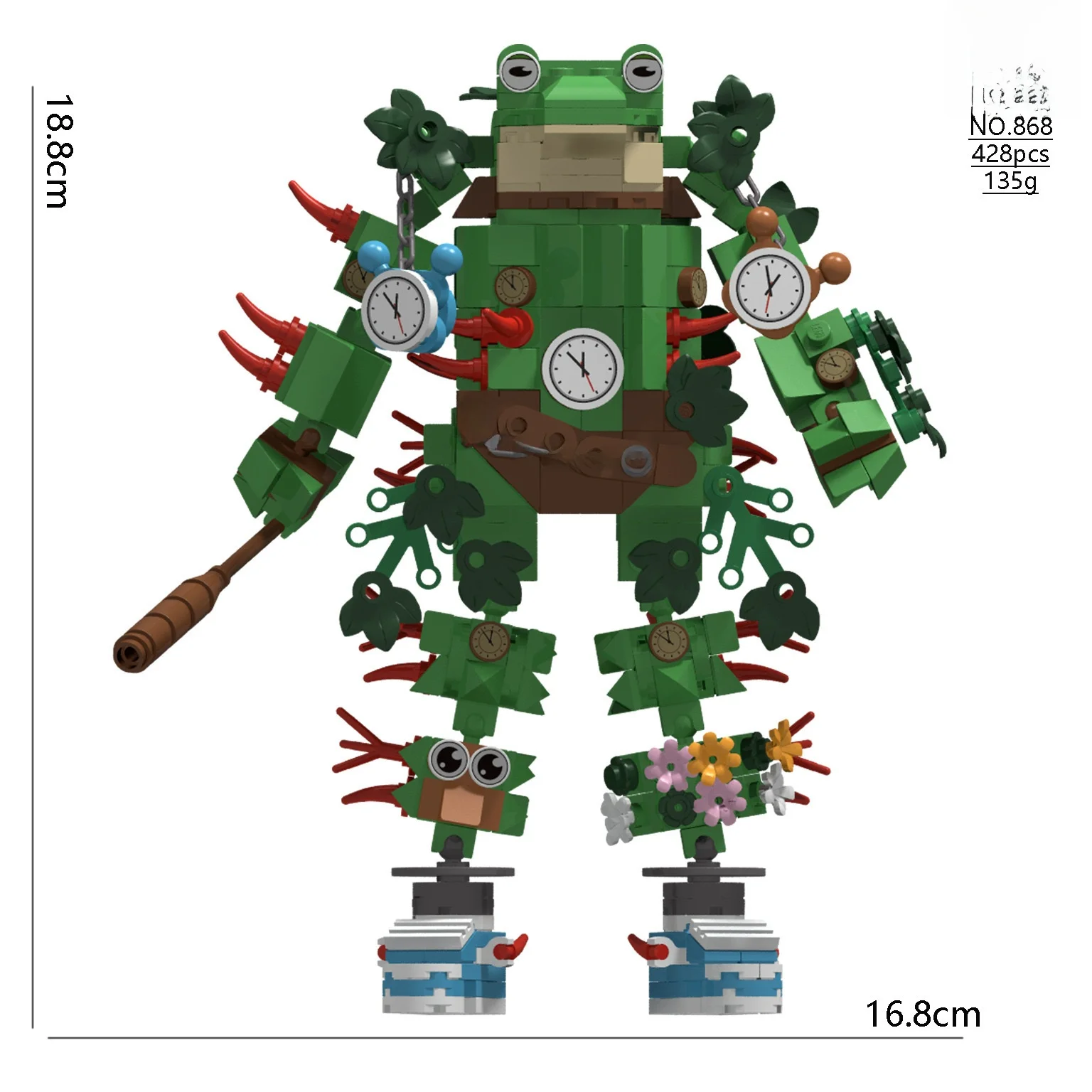 Kreative Serie Tier Montage Bausteine Affe/Elefant/Hai/Fusion Monster Modell Sammeln Ornament Ziegel Spielzeug Geschenk