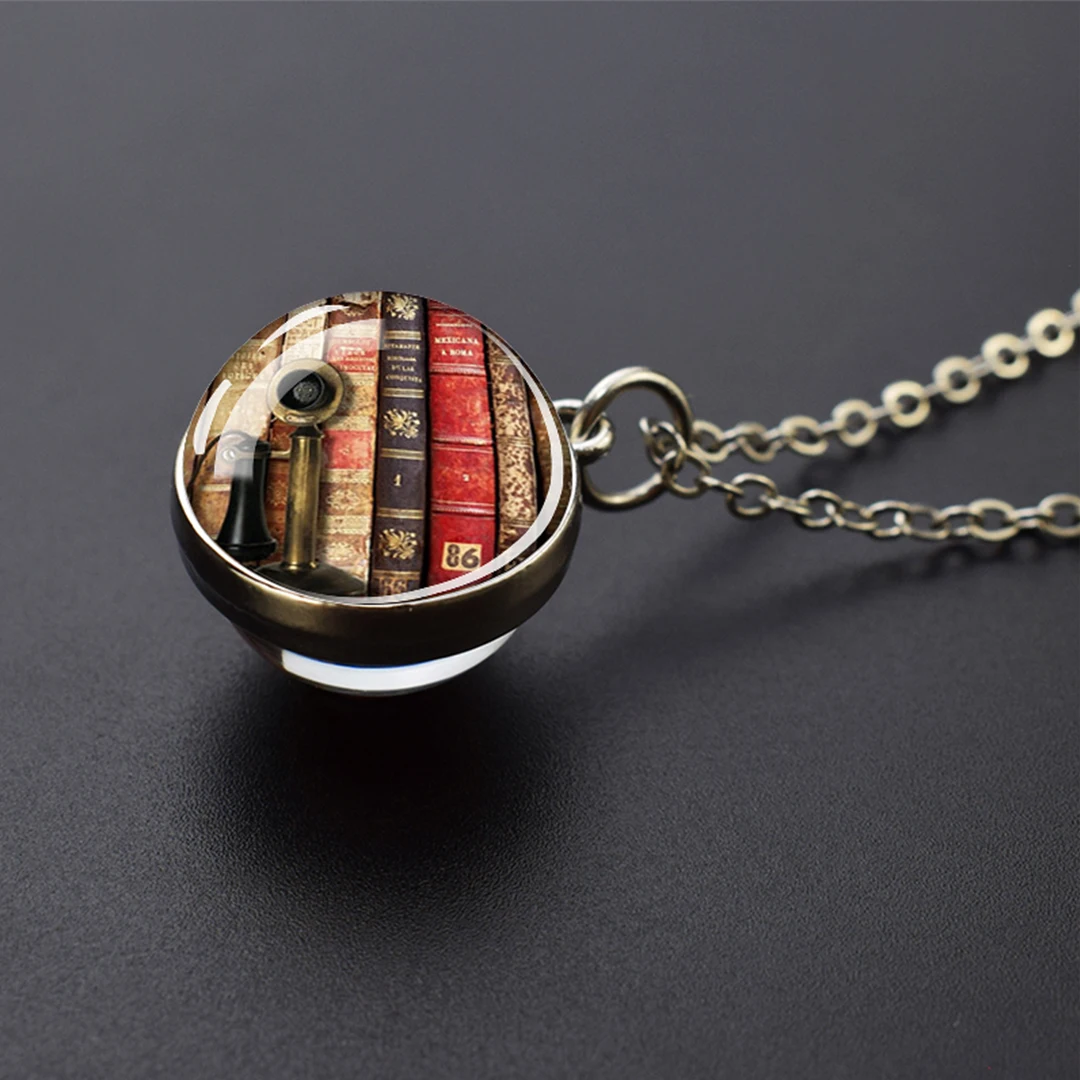 Books  Necklaces Famous Quotes  Aphorisms  Knowledge Knows No Bounds  Time is Running out  Gifts to Friends who Love Learning