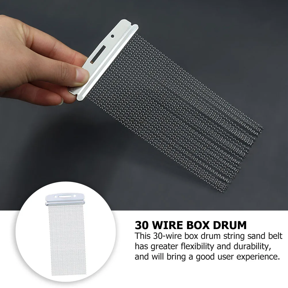 

Ringing String Sand Belt Snare Wire Drum Parts Junior Drums Instrument Percussion Accessories Steel Spring Snares Strands Box