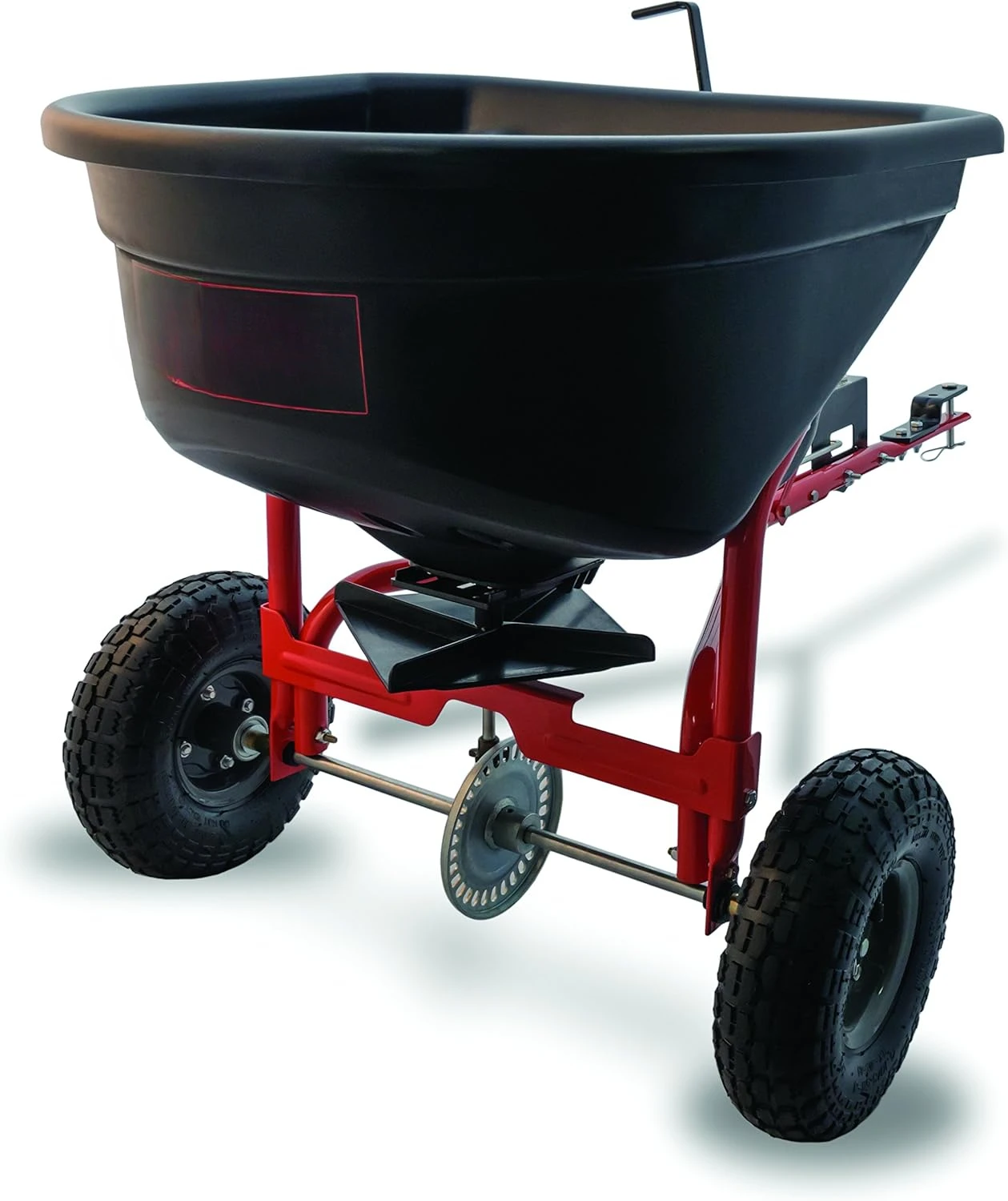 

Broadcast Spreader Tow Style, 110 lb Capacity, Black