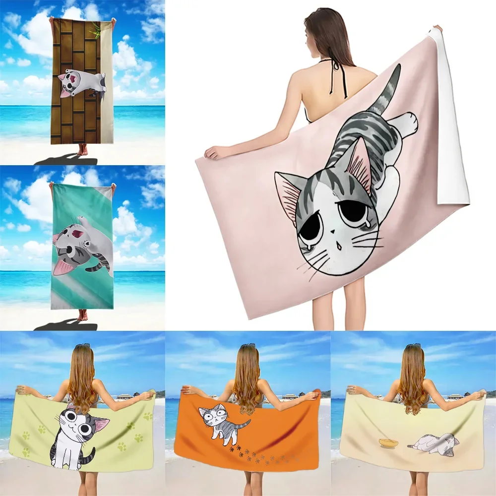 Chi Chi’s Sweet Home Beach Towel Microfiber Sand Free Quick Dry Soft Sandproof Pool Towels Gift for Women Travel Gym Shower