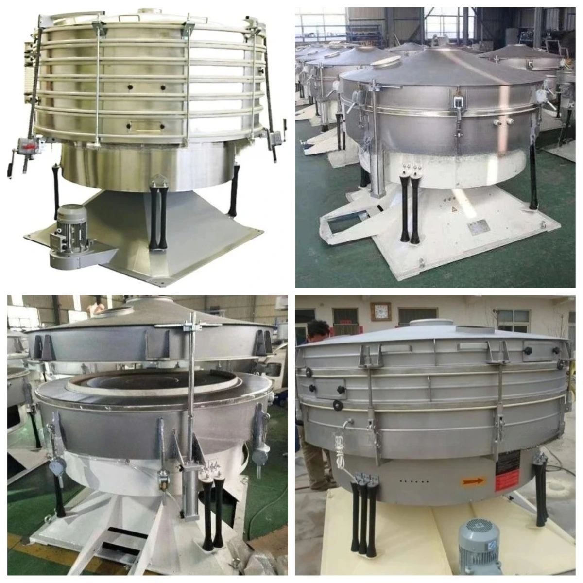 Sand and Gravel Circular Rocking Screen, Medical Powder Ultrasonic Rocking Screen, Round Multi-function