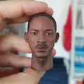 1/6 ウィル・スミスヘッドスカルプト PVC 男性ヘッド彫刻フィット 12