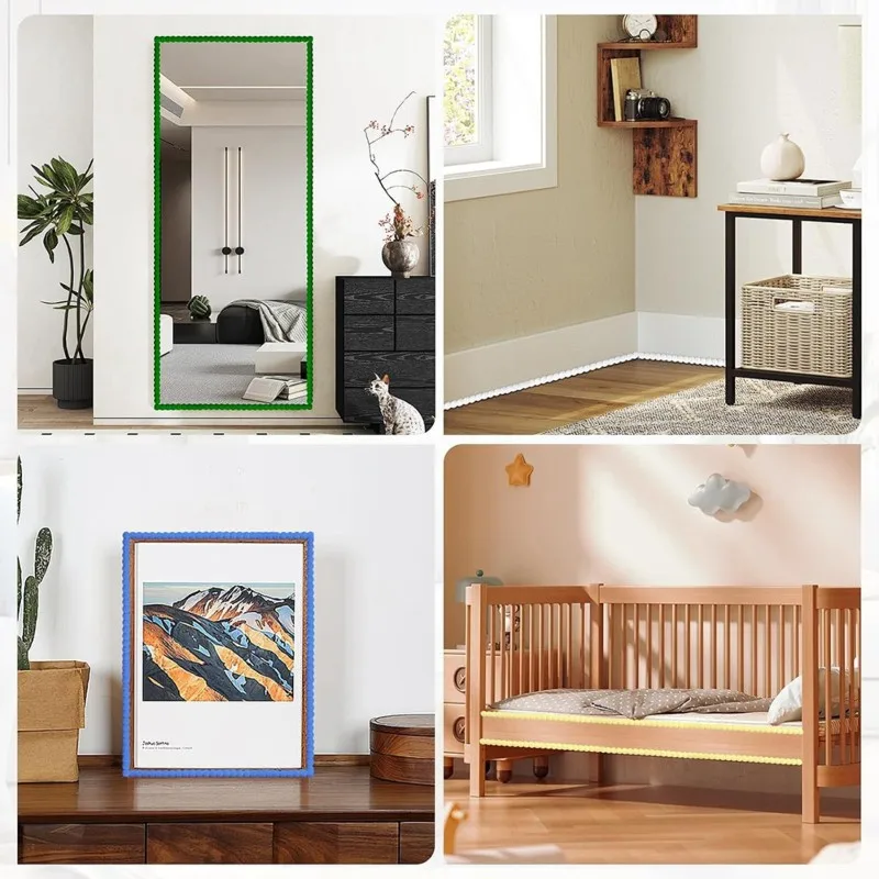 ABUG-PVC Upgraded Decorative Strips-Adhesive 5 Meter Wall Border Strip For DIY For Home Decoration Projects