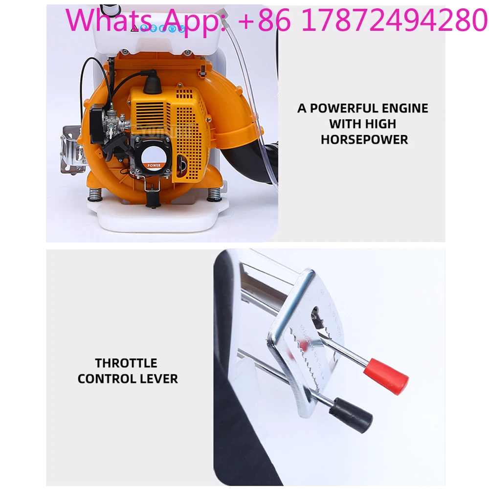 Backpack High Power Seeder High Pressure Fertilizer Applicator 14L Large Range Fertilizer Applicator