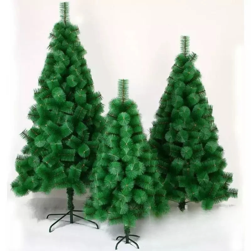 Luxury Encrypted Pine Needle Artificial Christmas Tree Set 1.5M 1.8M 2.1M 2.4M 3M Home Mall Holiday Scene Decoration