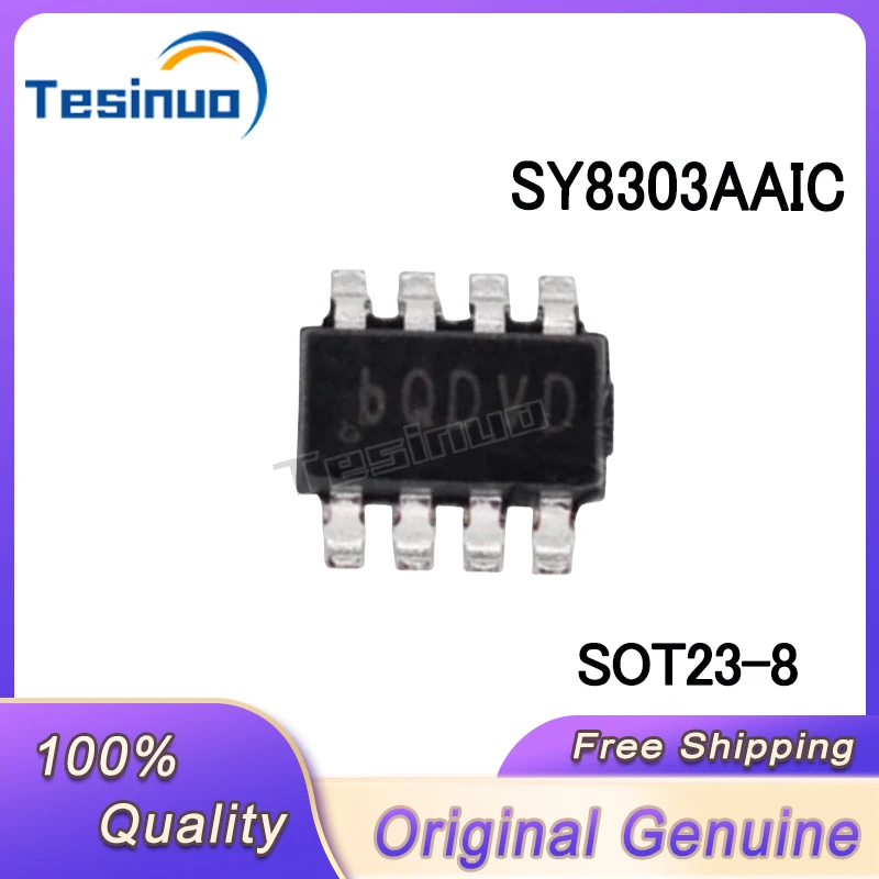 

5/PCS New Original SY8303AAIC SY8303A SY8303 bQBWB bQ... SOT23-8 DC-DC power chip In Stock