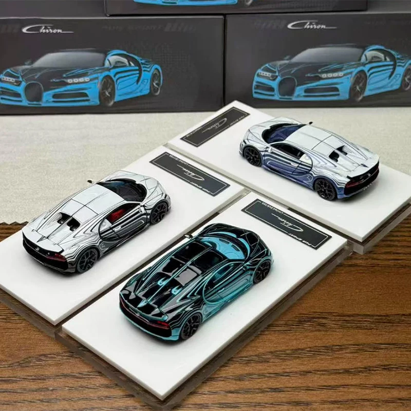 1:64 Scale Chiron Simulation Resin Car Model Static Display Collectible Toy Gift Souvenir Decoration